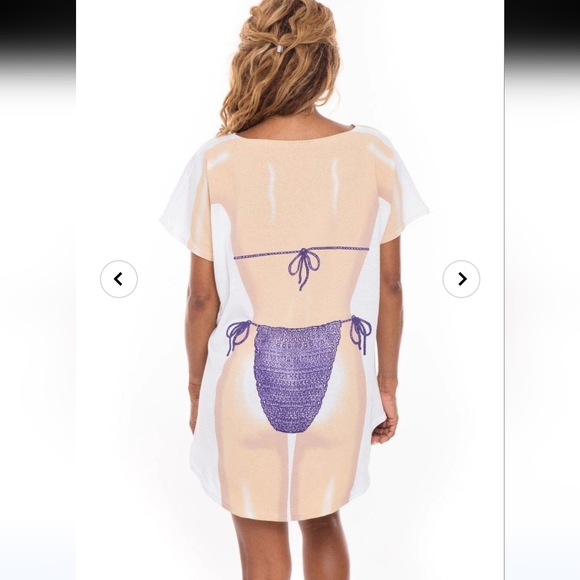 One Size Fits Most Bikini Shirt - Picture 2 of 6